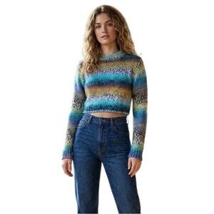 Multicolor Striped Women's Sweater